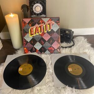 Eat It Vinyl Record Set 1973 Vintage
